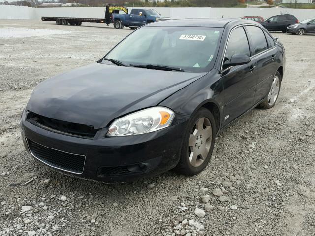 2G1WD58C579349349 - 2007 CHEVROLET IMPALA SUP 黑色 照片 2