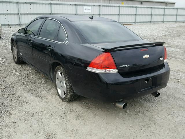 2G1WD58C579349349 - 2007 CHEVROLET IMPALA SUP 黑色 照片 3