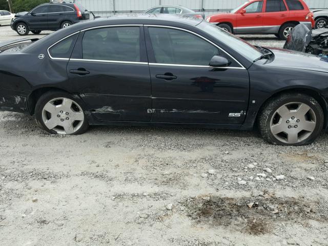 2G1WD58C579349349 - 2007 CHEVROLET IMPALA SUP 黑色 照片 9