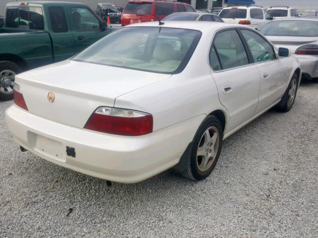 19UUA56783A052640 - 2003 ACURA 3.2TL WHITE photo 4