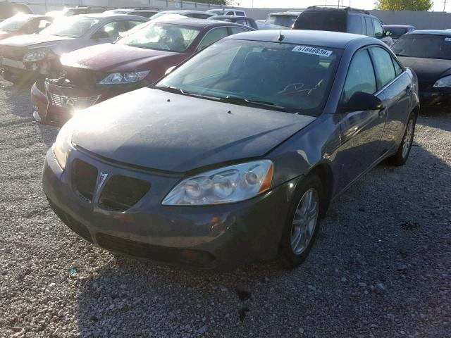 1G2ZG57B894164548 - 2009 PONTIAC G6 GRAY photo 2