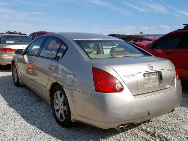 1N4BA41EX5C831993 - 2005 NISSAN MAXIMA SE BEIGE photo 3