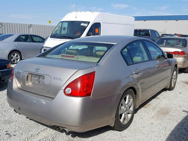 1N4BA41EX5C831993 - 2005 NISSAN MAXIMA SE BEIGE photo 4