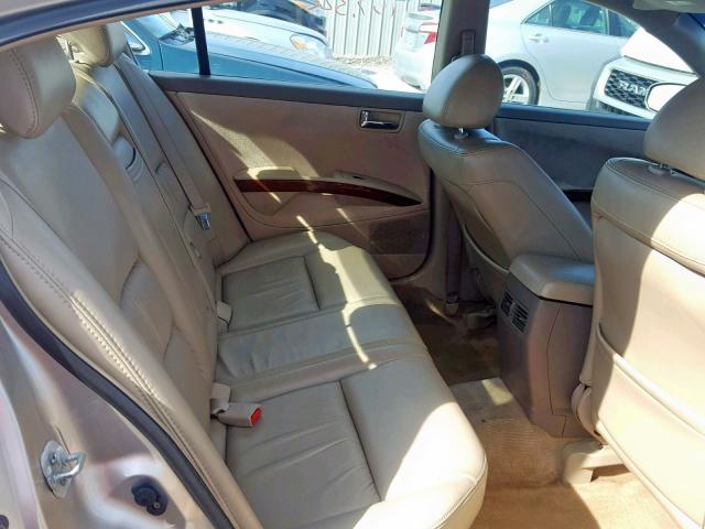 1N4BA41EX5C831993 - 2005 NISSAN MAXIMA SE BEIGE photo 6