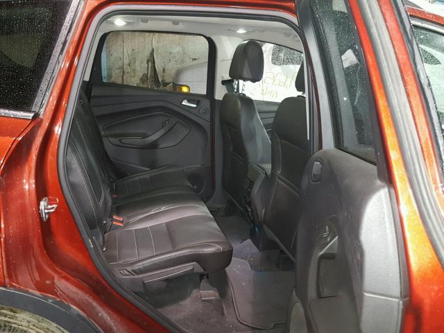 1FMCU0JX7EUE10271 - 2014 FORD ESCAPE TIT ORANGE photo 6