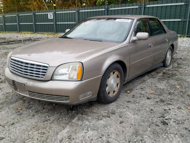 1G6KD54Y24U124251 - 2004 CADILLAC DEVILLE TAN photo 2