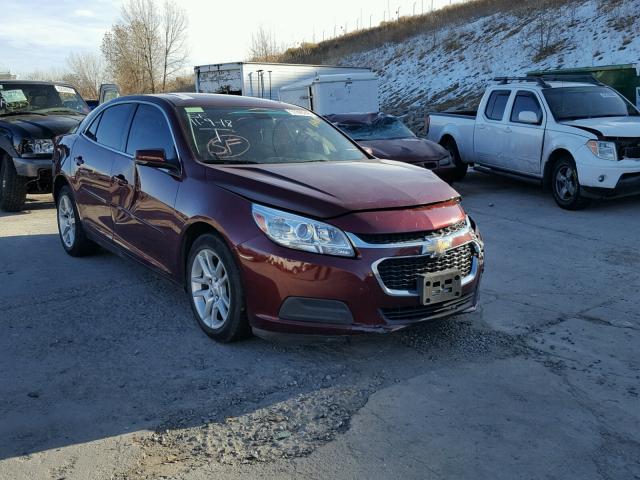 1G11C5SL0FF350422 - 2015 CHEVROLET MALIBU 1LT მუქწითელი ფოტო 1
