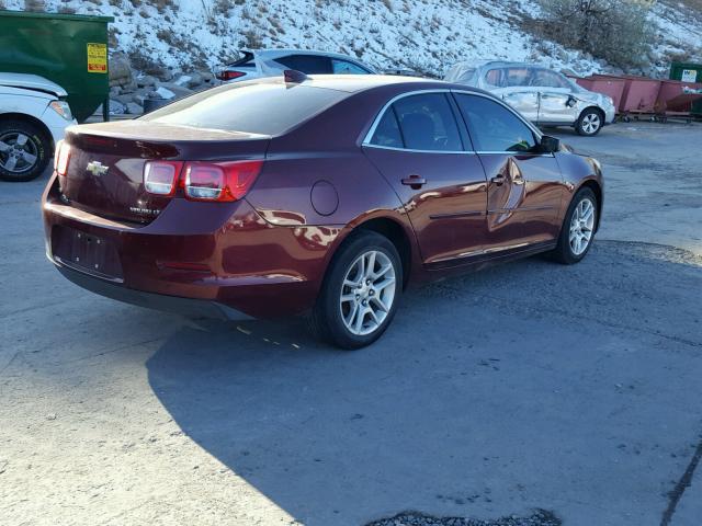 1G11C5SL0FF350422 - 2015 CHEVROLET MALIBU 1LT მუქწითელი ფოტო 4
