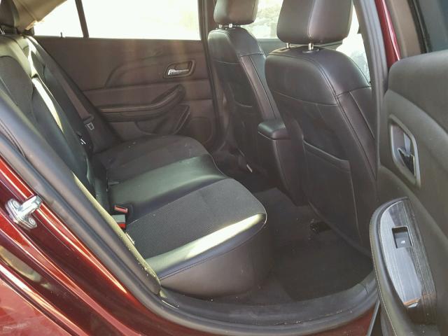 1G11C5SL0FF350422 - 2015 CHEVROLET MALIBU 1LT მუქწითელი ფოტო 6