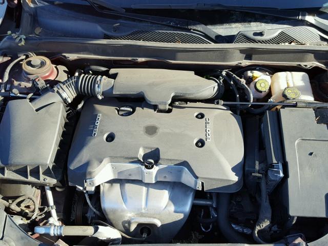 1G11C5SL0FF350422 - 2015 CHEVROLET MALIBU 1LT მუქწითელი ფოტო 7