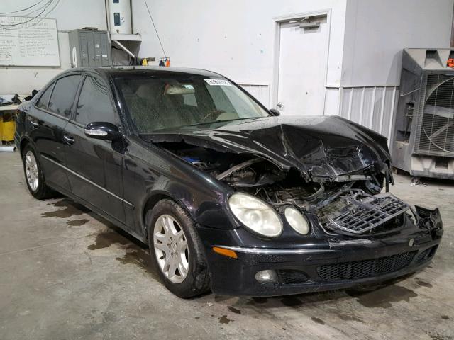 WDBUF65J45A691795 - 2005 MERCEDES-BENZ E 320 BLACK photo 1