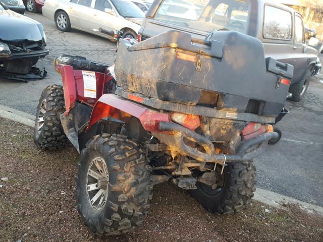 4XAMN76A78A240512 - 2008 POLARIS SPORTSMAN BURGUNDY photo 3