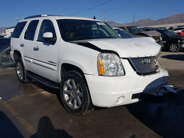 1GKFK63828J204477 - 2008 GMC YUKON DENA WHITE photo 1