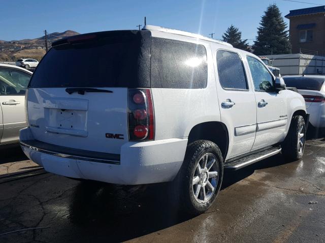 1GKFK63828J204477 - 2008 GMC YUKON DENA WHITE photo 4