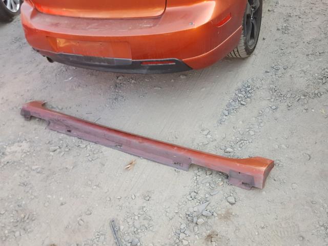 JM1BK323441119309 - 2004 MAZDA 3 S ORANGE photo 9