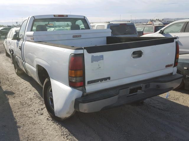 1GTEC14V34Z900501 - 2004 GMC NEW SIERRA WHITE photo 3