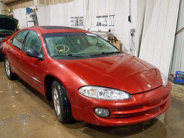 2C3HH76G42H272367 - 2002 CHRYSLER INTREPID R RED photo 1