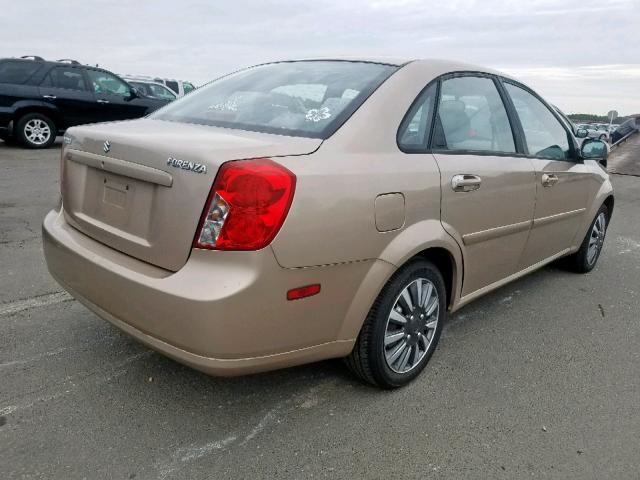 KL5JD56Z36K472708 - 2006 SUZUKI FORENZA GOLD photo 4