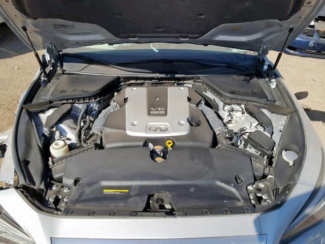 JN1BV7AR5FM393417 - 2015 INFINITI Q50 BASE SILVER photo 7