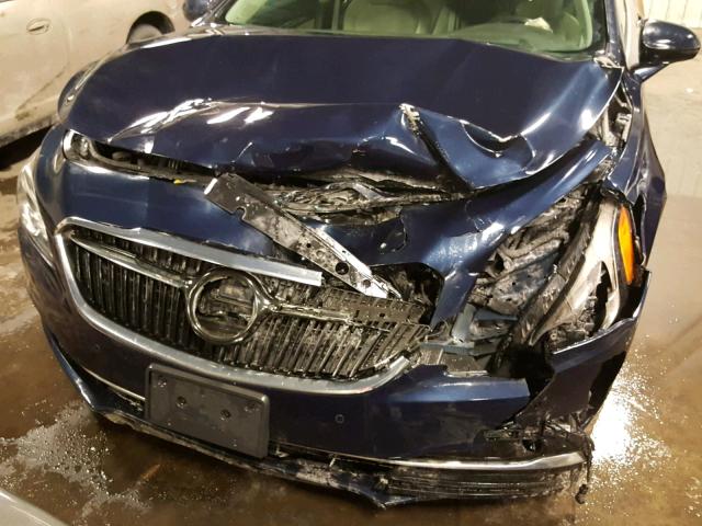 1G4ZS5SS0HU201507 - 2017 BUICK LACROSSE P BLUE photo 9