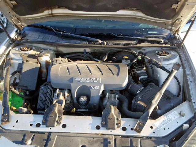2G2WS522141251673 - 2004 PONTIAC GRAND PRIX SILVER photo 7