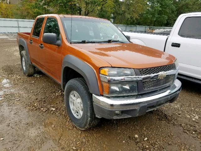 1GCDT136248222190 - 2004 CHEVROLET COLORADO ORANGE photo 1