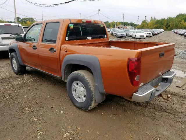 1GCDT136248222190 - 2004 CHEVROLET COLORADO ORANGE photo 3