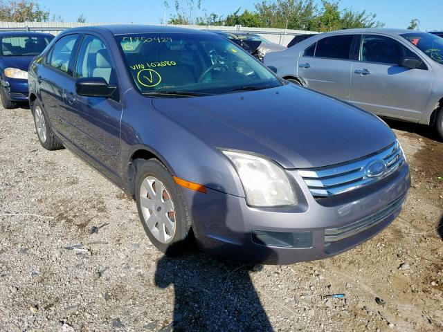 3FAHP06Z07R102080 - 2007 FORD FUSION S GRAY photo 1