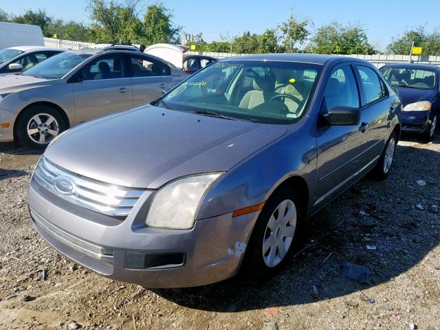 3FAHP06Z07R102080 - 2007 FORD FUSION S GRAY photo 2