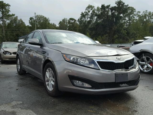 5XXGM4A76DG173192 - 2013 KIA OPTIMA LX GRAY photo 1