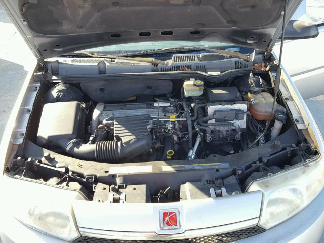 1G8AG52FX3Z152473 - 2003 SATURN ION LEVEL SILVER photo 7