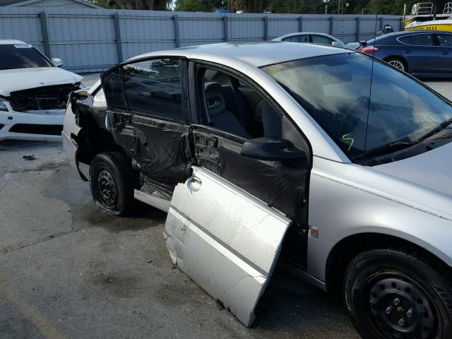 1G8AG52FX3Z152473 - 2003 SATURN ION LEVEL SILVER photo 9