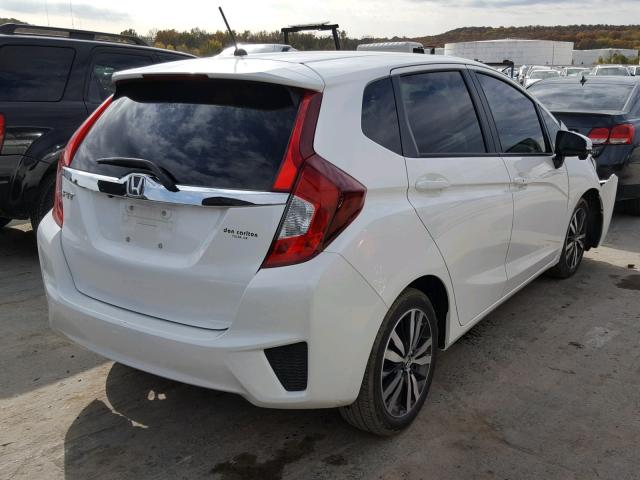 JHMGK5H72GX041527 - 2016 HONDA FIT EX WHITE photo 4