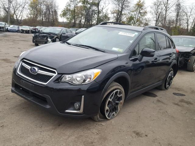 JF2GPANC9HH269034 - 2017 SUBARU CROSSTREK BLACK photo 2