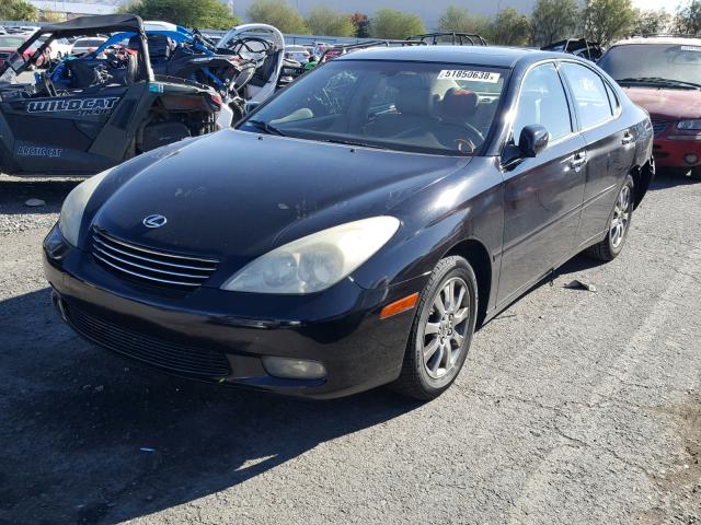 JTHBF30G436003960 - 2003 LEXUS ES 300 BLACK photo 2