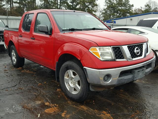 1N6AD07W18C418898 - 2008 NISSAN FRONTIER C RED photo 1