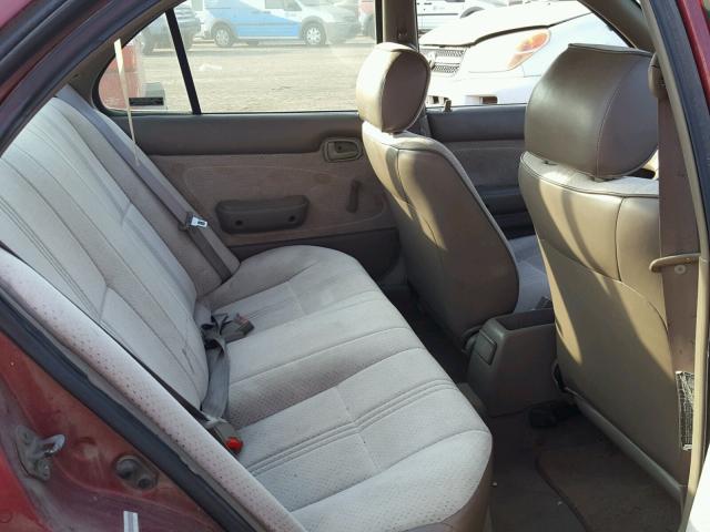 1Y1SK5262TZ033109 - 1996 GEO PRIZM BASE MAROON photo 6