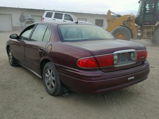 1G4HP52K15U168557 - 2005 BUICK LESABRE CU BURGUNDY photo 3