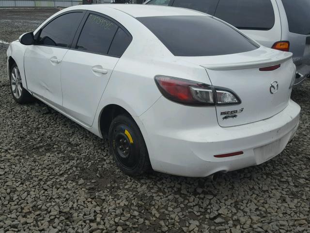 JM1BL1S68A1107543 - 2010 MAZDA 3 S WHITE photo 3