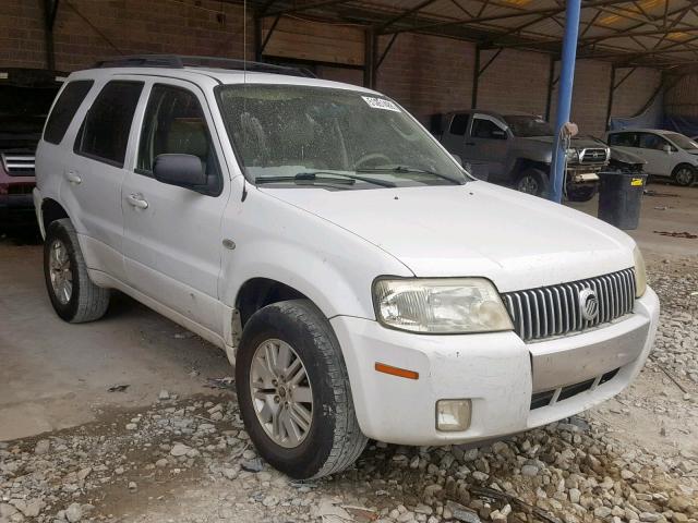 4M2YU81197KJ14245 - 2007 MERCURY MARINER LU WHITE photo 1