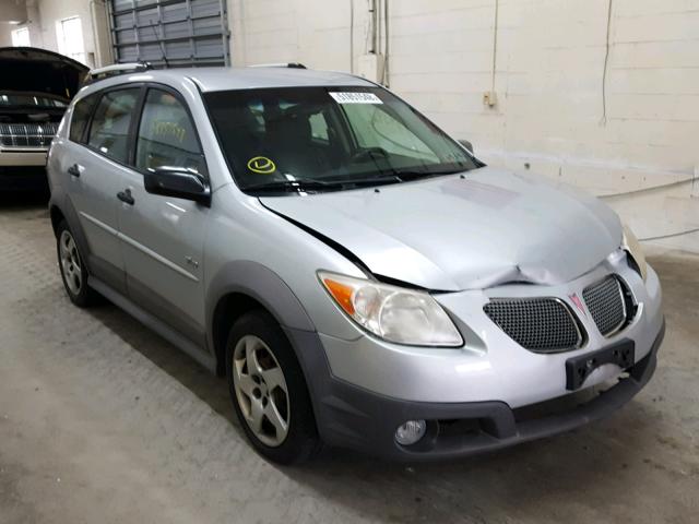 5Y2SL65837Z413750 - 2007 PONTIAC VIBE SILVER photo 1