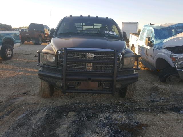 3D7MX48A58G151141 - 2008 DODGE RAM 3500 S BLACK photo 9