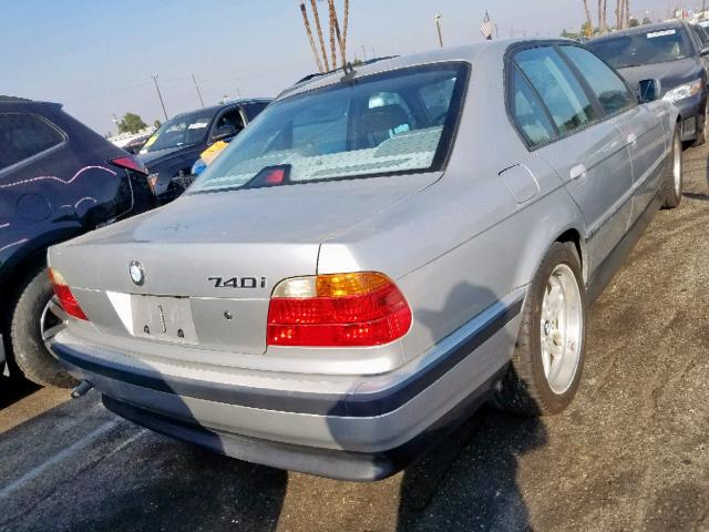 WBAGG8340YDN80262 - 2000 BMW 740 I AUTO SILVER photo 4