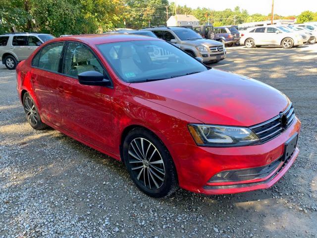 3VWB17AJ8GM215961 - 2016 VOLKSWAGEN JETTA SPOR RED photo 1