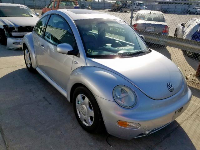 3VWCD21C41M406901 - 2001 VOLKSWAGEN NEW BEETLE ვერცხლისფერი ფოტო 1