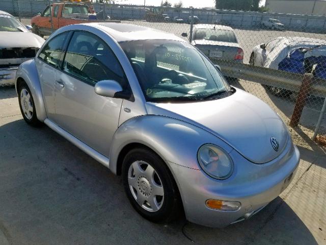 3VWCD21C41M406901 - 2001 VOLKSWAGEN NEW BEETLE ვერცხლისფერი ფოტო 9