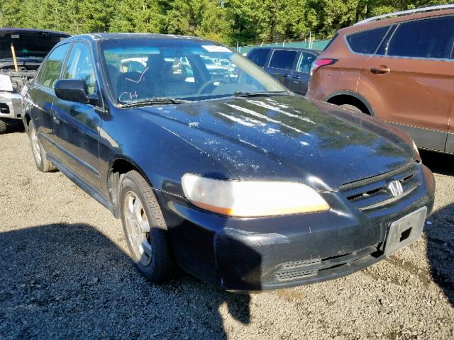 1HGCG56641A031413 - 2001 HONDA ACCORD EX BLACK photo 1