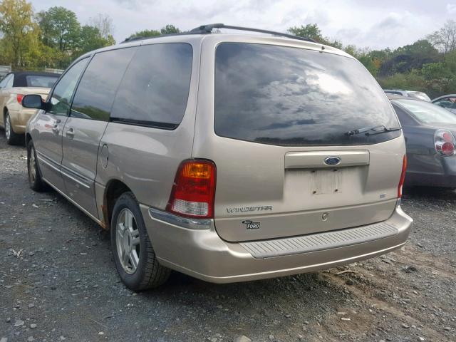 2FMZA52413BB23919 - 2003 FORD WINDSTAR S TAN photo 3