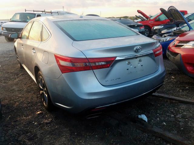 4T1BK1EB2GU194466 - 2016 TOYOTA AVALON XLE SILVER photo 3