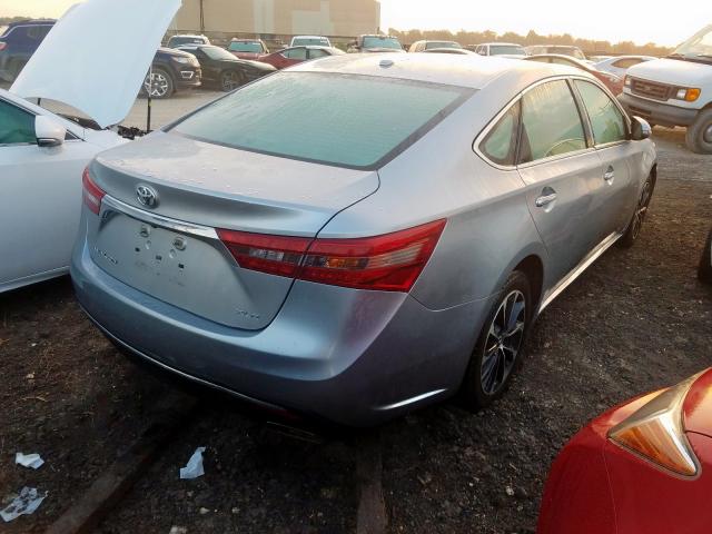 4T1BK1EB2GU194466 - 2016 TOYOTA AVALON XLE SILVER photo 4